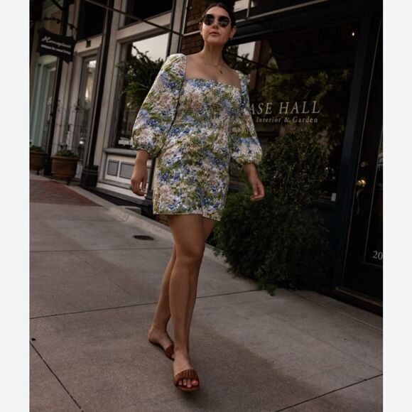 Reformation Greyson Linen Dress - Picture 6 of 6